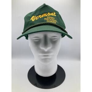 Sportcap Vermont Army National Guard Green Adjustable Military Cap